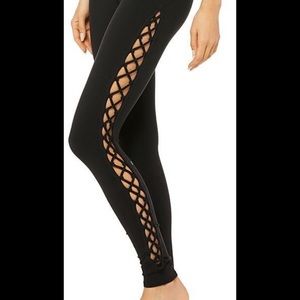 Alo Yoga Interlace Legging Black, XS